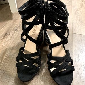 Xoxo Black Heels
